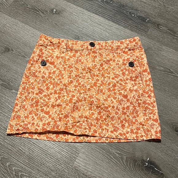 Orange‎ flower wild fable skirt - Picture 1 of 5